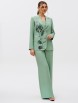 Брючный костюм артикул: 5204/1А мятный+гортензия от GIZART - вид 7