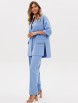 Брючный костюм артикул: 5293 голубой от GIZART - вид 13