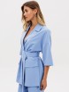 Брючный костюм артикул: 5293 голубой от GIZART - вид 6