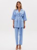 Брючный костюм артикул: 5293 голубой от GIZART - вид 8