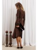 Платье артикул: 5433 шоколадный от GIZART - вид 2