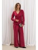 Брючный костюм артикул: 5421 брусничный от GIZART - вид 9
