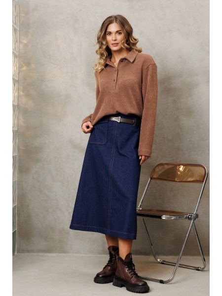 5429 капучино, синий