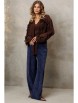 Брючный костюм артикул: 5410 шоколадный, синий от GIZART - вид 12
