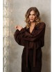 Юбочный костюм артикул: 5426 шоколадный от GIZART - вид 8