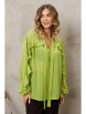 Блузка артикул: 15410 салатовый от GIZART - вид 2