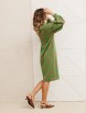 Платье артикул: 7385/1 бежево-зеленый от GIZART - вид 6