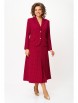 Юбочный костюм артикул: 2140 бордовый+горох от Светлана-Стиль - вид 4
