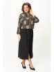 Плательный костюм артикул: 2181 черный+рыжий от Светлана-Стиль - вид 10