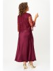 Плательный костюм артикул: 2144 бордовый от Светлана-Стиль - вид 2