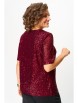Блузка артикул: 2163 бордовый от Светлана-Стиль - вид 2