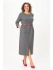 Платье артикул: 2166 серый клетка от Светлана-Стиль - вид 1