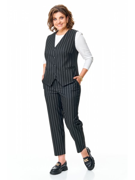 М-1251 черный полоска