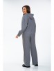 Брючный костюм артикул: М-1327 серый от Карина Делюкс - вид 2