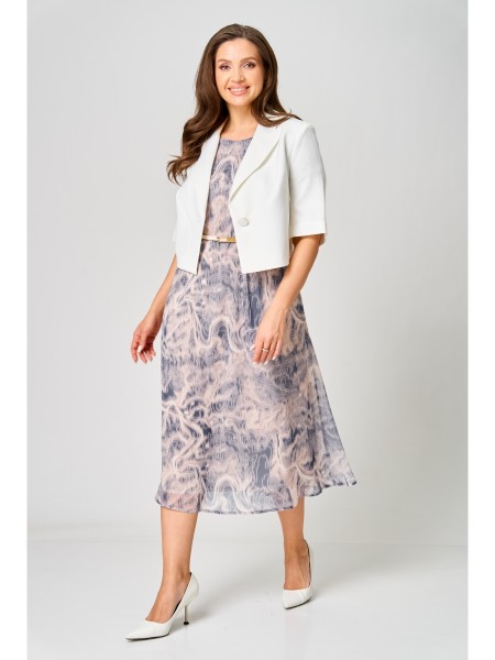 М-1351 белый+голубой