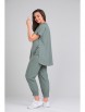 Брючный костюм артикул: М-1355 полынь от Карина Делюкс - вид 2