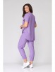 Брючный костюм артикул: М-1355 лаванда от Карина Делюкс - вид 2