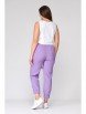 Брючный костюм артикул: М-1355 лаванда от Карина Делюкс - вид 4