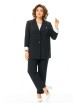 Брючный костюм артикул: М-1365 черный от Карина Делюкс - вид 1