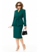 Юбочный костюм артикул: М-1373 изумрудный от Карина Делюкс - вид 8