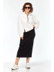 Юбочный костюм артикул: М-1394 черно-белый от Карина Делюкс - вид 5