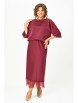 Юбочный костюм артикул: М-1410 бордо от Карина Делюкс - вид 7