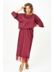 Юбочный костюм артикул: М-1410 бордо от Карина Делюкс - вид 1