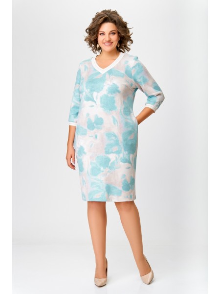 782 мятно-бежевый принт