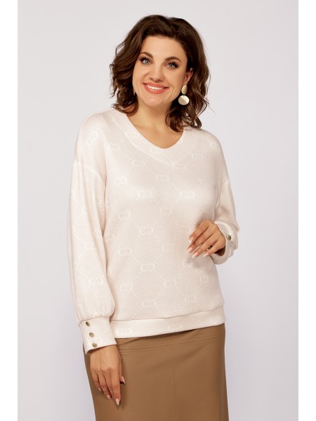 800 нежно-бежевый в принт