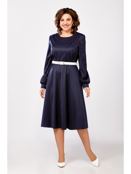 810 тёмно-синий в белую полоску