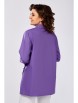 Блузка артикул: 848 роскошный фиолетовый от Swallow - вид 2