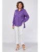 Блузка артикул: 848 роскошный фиолетовый от Swallow - вид 4