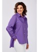 Блузка артикул: 848 роскошный фиолетовый от Swallow - вид 7