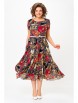 Нарядное платье артикул: 843.4 сине-бело-красный принт от Swallow - вид 8