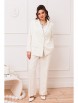 Брючный костюм артикул: 2-2774 молочный от Romanovich Style - вид 1