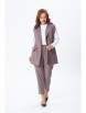 Брючный костюм артикул: 7868 кофе с молоком от TVIN - вид 8
