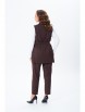 Брючный костюм артикул: 7868 шоколад от TVIN - вид 2