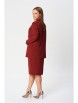Юбочный костюм артикул: 7832 винный от TVIN - вид 2