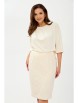 Юбочный костюм артикул: 7886 молочный от TVIN - вид 3