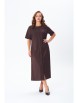 Плательный костюм артикул: 7877 шоколад от TVIN - вид 14