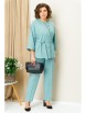 Брючный костюм артикул: 1399 светло-бирюзовый от VOLNA - вид 1