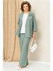 Брючный костюм артикул: 1384 светло-зеленый от VOLNA - вид 4
