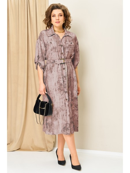 1408 серо-персиковый