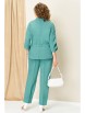 Брючный костюм артикул: 1398 бирюзовый от VOLNA - вид 2