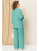 Брючный костюм артикул: 1384 бирюзовый от VOLNA - вид 2