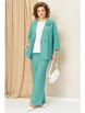 Брючный костюм артикул: 1384 бирюзовый от VOLNA - вид 4