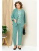 Брючный костюм артикул: 1399 бирюзовый от VOLNA - вид 1