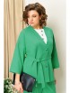 Брючный костюм артикул: 1399 зеленый от VOLNA - вид 2