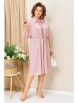 Плательный костюм артикул: 1424 пудрово-розовый от VOLNA - вид 1