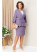 Юбочный костюм артикул: 1428 сиреневый от VOLNA - вид 1